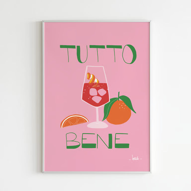 Affiche A5 - Tutto bene