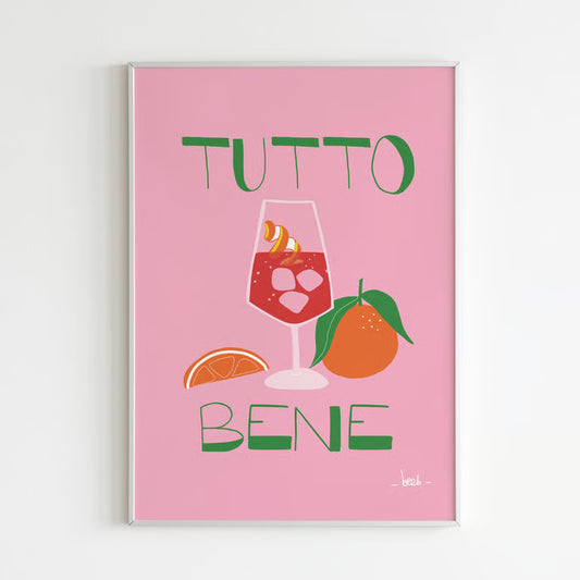 Affiche A5 - Tutto bene
