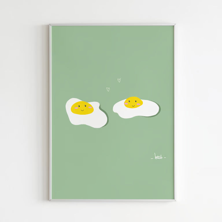 Affiche A5 - Eggs