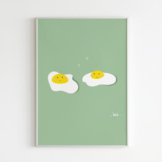 Affiche A5 - Eggs