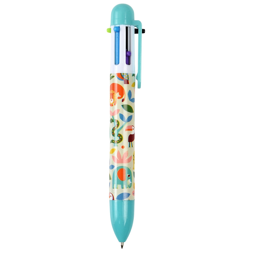 Stylo 6 couleurs - Merveilles sauvages