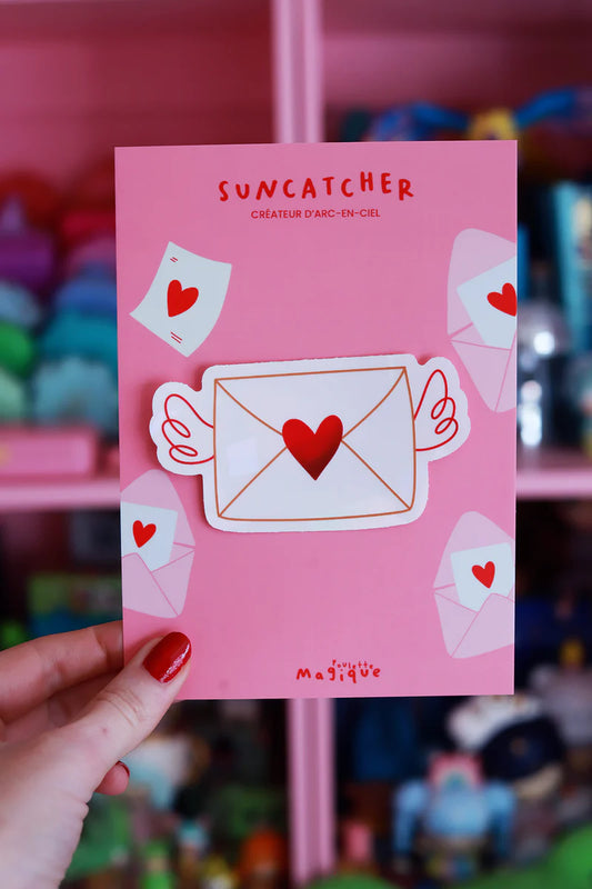 Sticker Suncatcher - Love letter