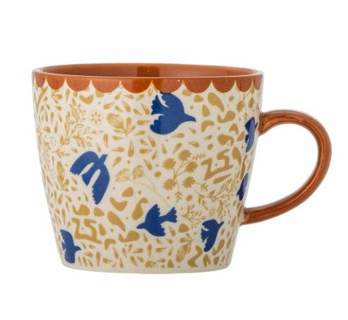 Tasse Anniversary - Oiseaux et fleurs — Bloomingville , Lyon