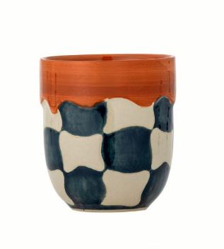 Tasse Check - Bleu — Bloomingville , Lyon