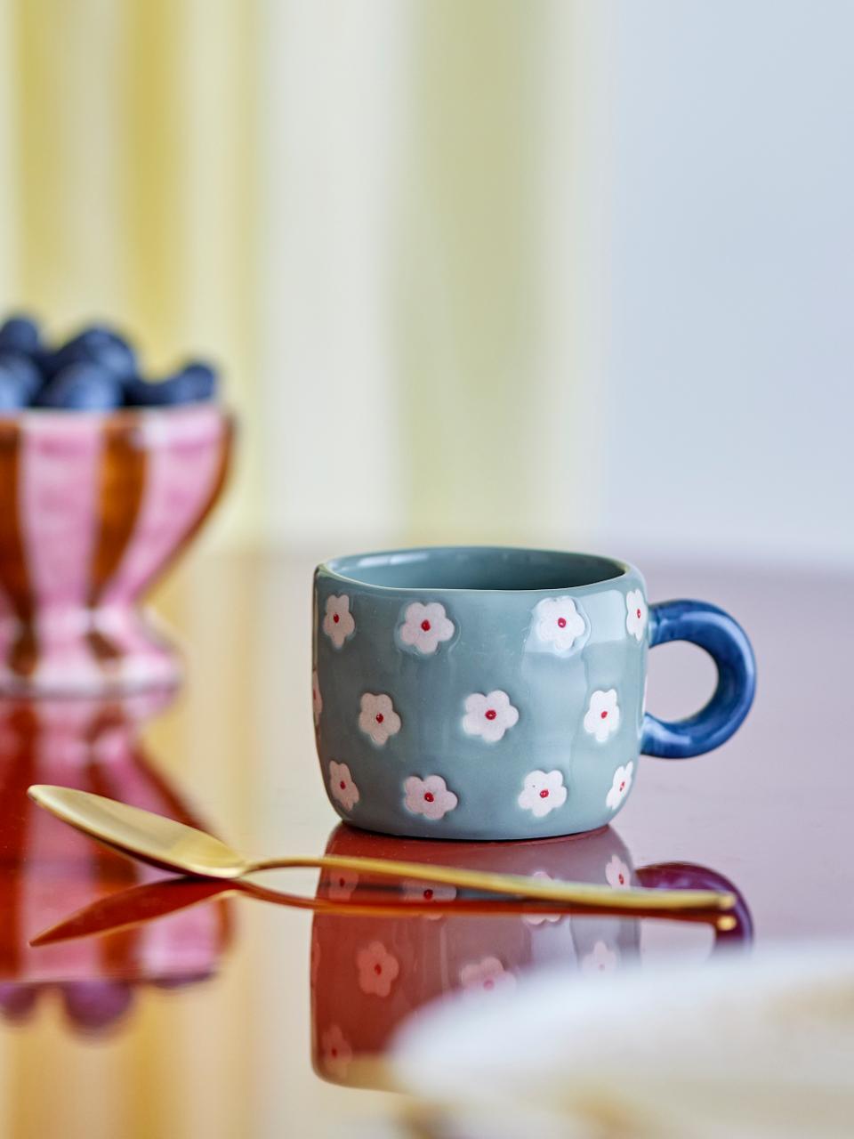 Tasse Nini - Bleu petites fleurs