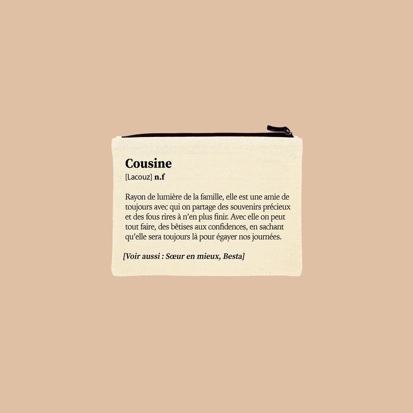 Trousse définition Cousine — Family impact stories , Lyon