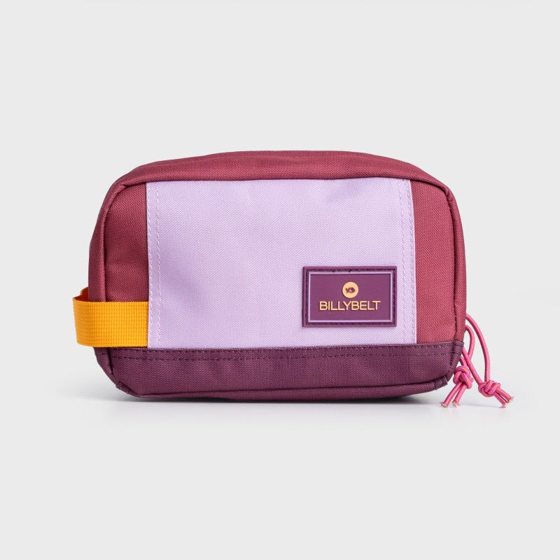 Trousse de toilette - Violet et bordeaux