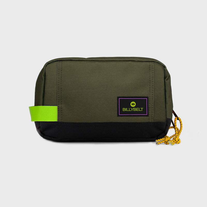 Trousse de toilette - Kaki et noir