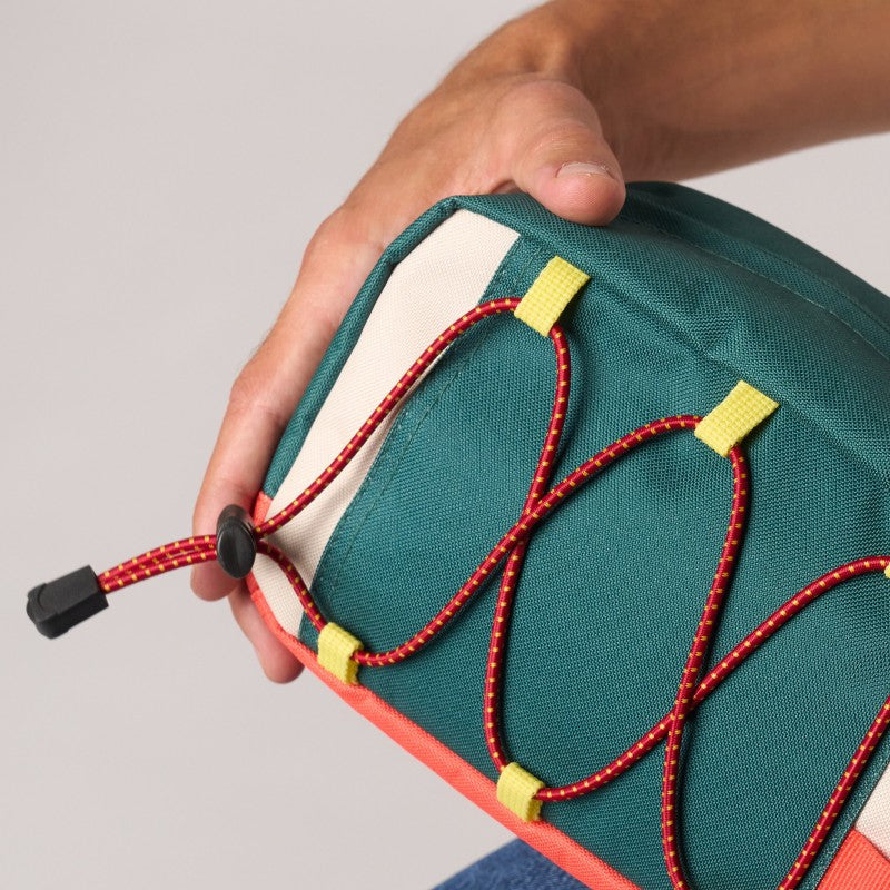 Trousse de toilette - Vert et ivoire