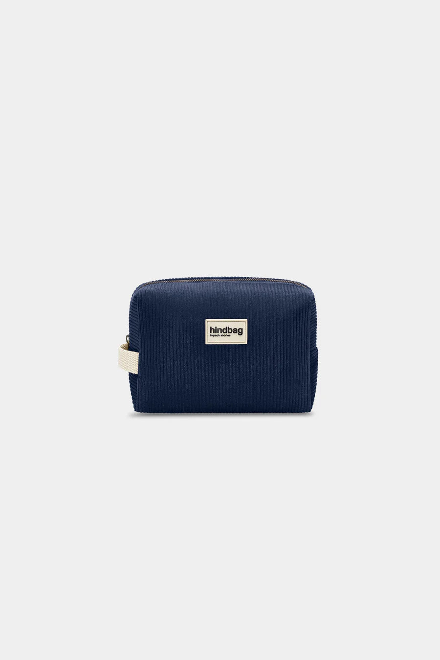 Trousse de toilette Leon - Velours marine — Hindbag , Lyon