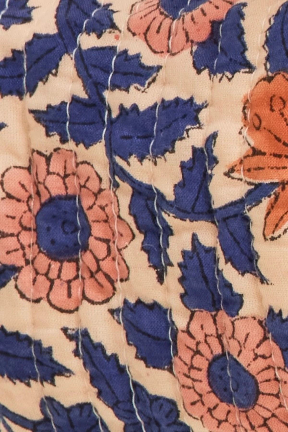 Trousse Opal - Coeur bleu royal
