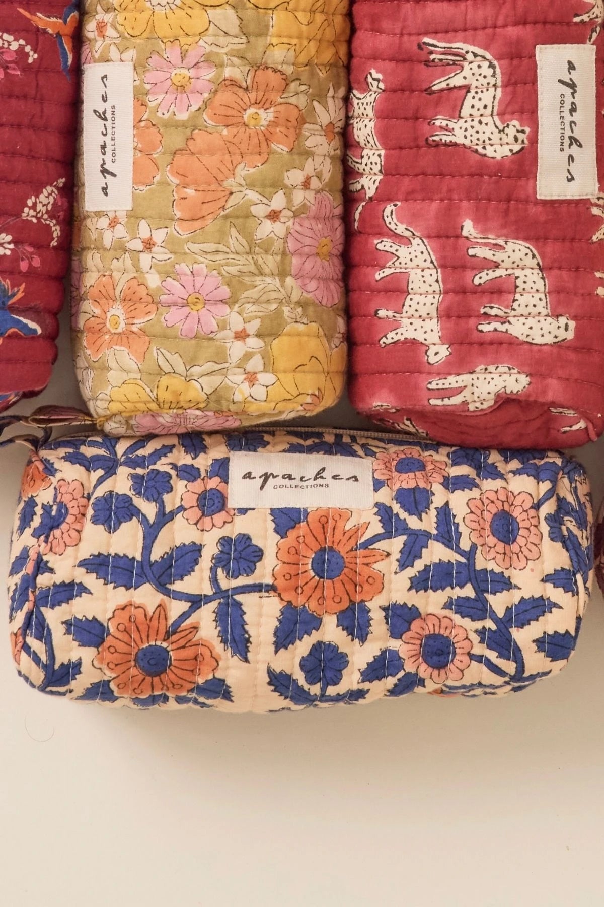 Trousse Opal - Coeur bleu royal
