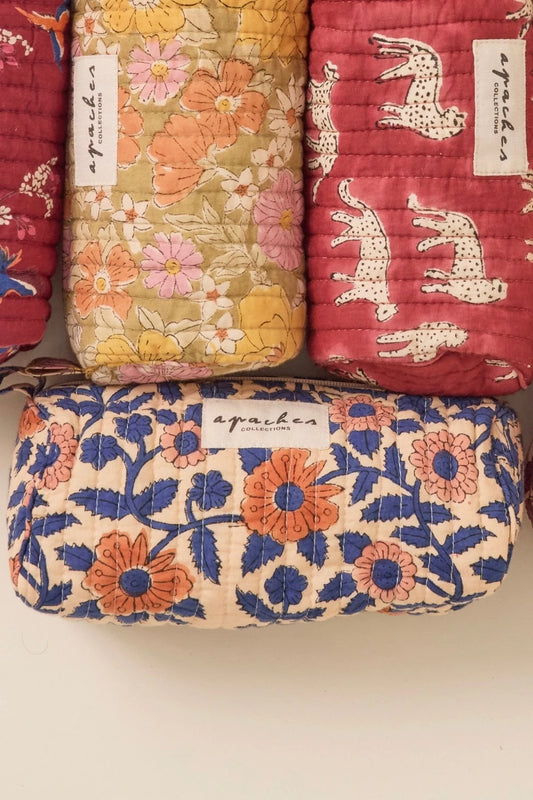 Trousse Opal - Coeur bleu royal