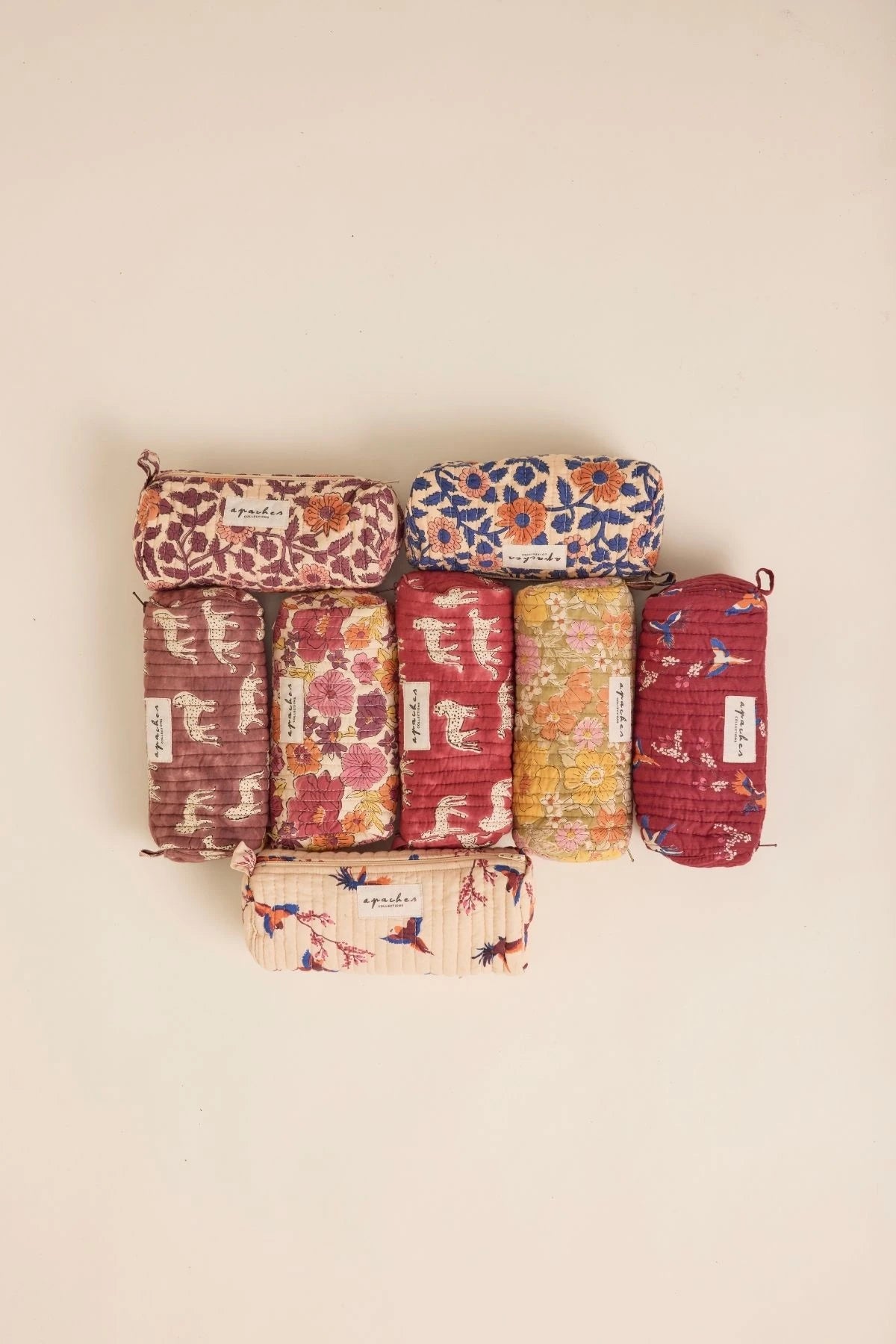 Trousse Opal - Cerisier macadamia dahlia