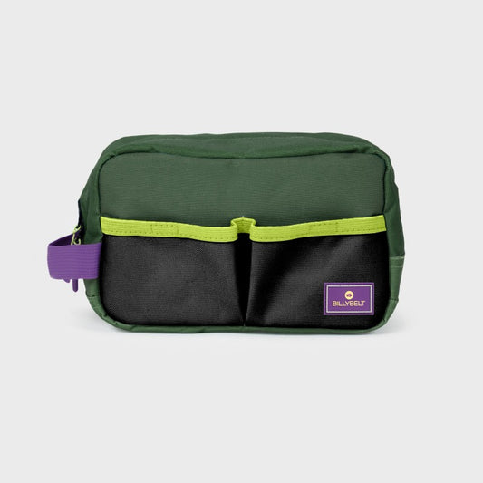 Trousse de toilette - Kaki et noir