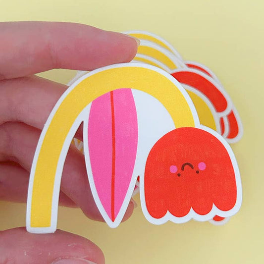 Sticker - Tulipe funny (penchée)
