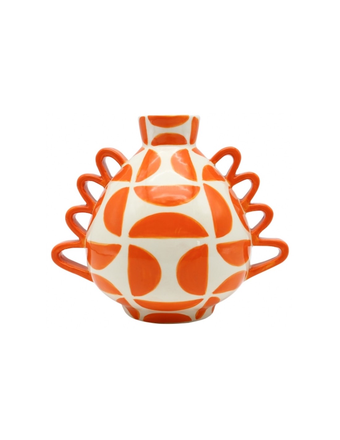 Vase Manolo - Groovy grids