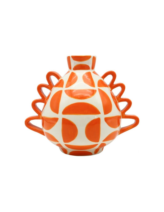 Vase Manolo - Groovy grids