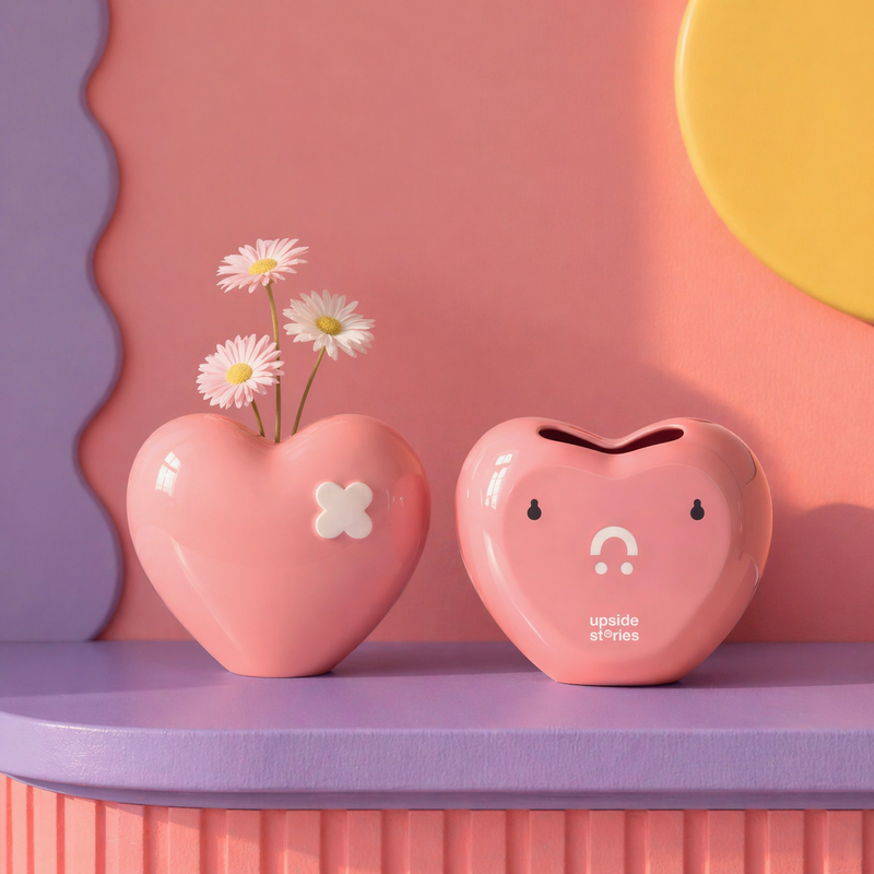 Vase Coeur - Love patch
