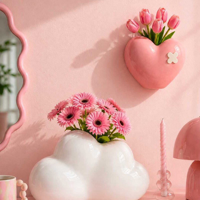 Vase Coeur - Love patch
