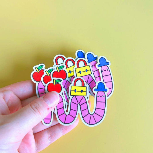 Sticker - Ver de terre