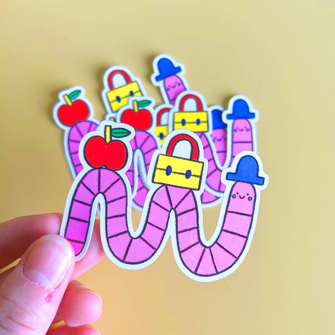 Sticker - Ver de terre